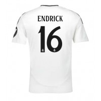 Camisa de time de futebol Real Madrid Endrick #16 Replicas 1º Equipamento 2024-25 Manga Curta